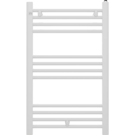 Radiateur Salle de Bain Granitan Puerto 50x80cm Blanc Sèche-Serviettes 348W (1/4)