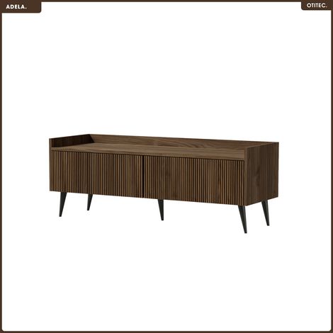 Meuble TV - L.121 x H.45 x P.41 - ADELA (1/4)