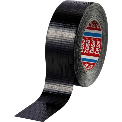 Ruban en tissu Universel adhésif 4613 noir L.50m l.48mm Rl. (1/5)