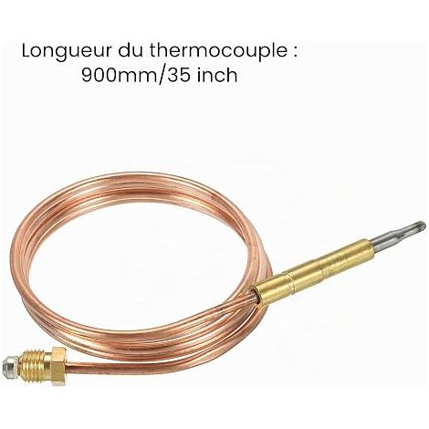 Thermopile Gas Fireplaces Thermocouple M9 35 Inch Replacement (1/5)
