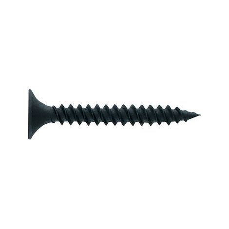 Vis plaque de platre tête trompette acier phosphalté noir Ø 3,5 x L 25 mm - Paquet de 260 - Maxiburo (1/2)