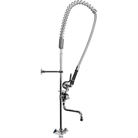 Robinet de cuisine professionnel, sur pied avec un bec de 122,5 cm (1/5)