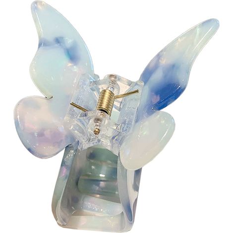 Pince À Cheveux Papillon - Antidérapante À Prise Ferme - Pour Coiffure Tenue Longue Durée - Lot De 6