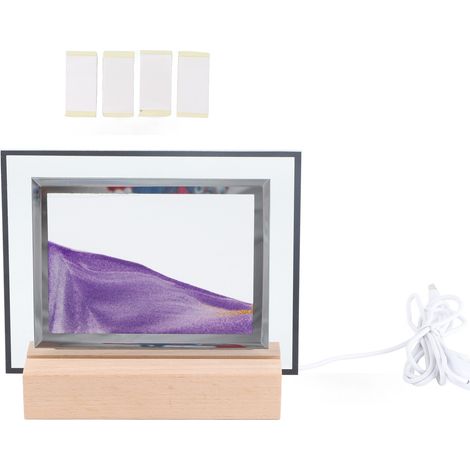 de chevet carrée 3D dynamique en sable motif peinture sur (1/2)