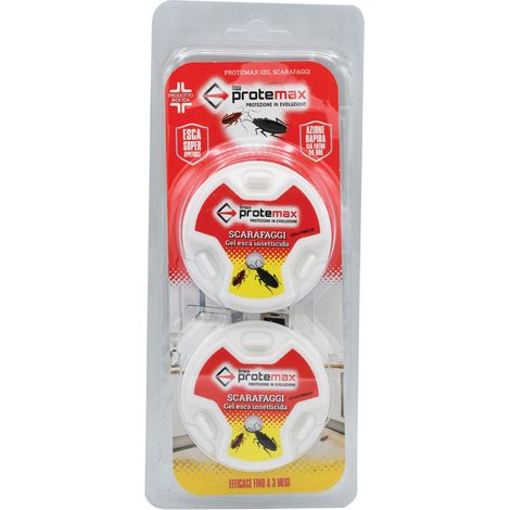 GEL ANTISCARAFAGGI IN TRAPPOLA confezione 2 pezzi - PROTEMAX