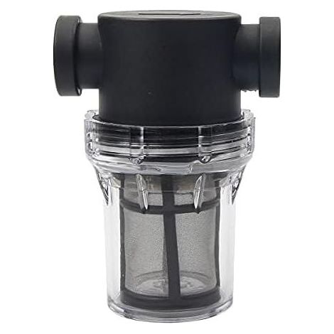Filtre de Pipeline 1/2" pour Pompe à Eau avec Tamis en Acier Inoxydable 100 Mailles, Filtre à Mailles en Ligne pour Pompe à Eau pour l’Arrosage de Jardin (1/5)