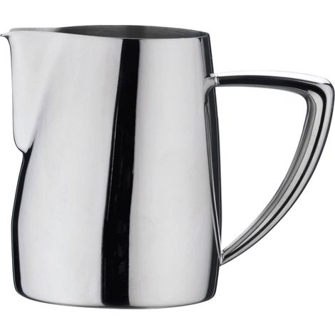 Café Stål Art Deco Pot à Lait 140 ml en Acier Inoxydable 18/10, Finition Miroir (1/2)