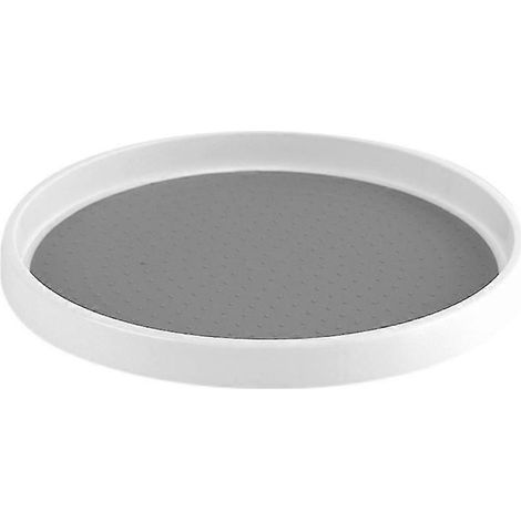 Drehbarer Organizer, Gewürzhalter, freistehend, drehbar, für Küchenschrank, 1 Stück, grau (1/5)