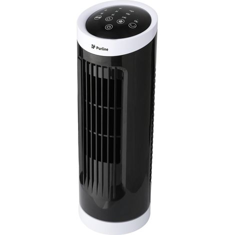 Ventilatore a torre compatto da tavolo PURLINE VENTY EREBUS
