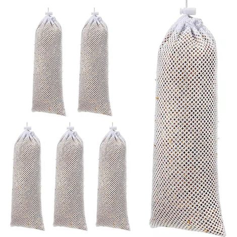 Lot de 6 mangeoires pour oiseaux sauvages - Pour jardin, cour, extérieur (1/5)