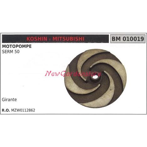 Girante KOSHIN motopompa SERM 50 010019