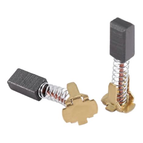 paire de balais de charbon 999054 compatibles avec les modèles HITACHI DV14DSL, DV14DL, DS18DSL, DS18DSAL, DS18DMR, DS18DL et DS14. (1/5)