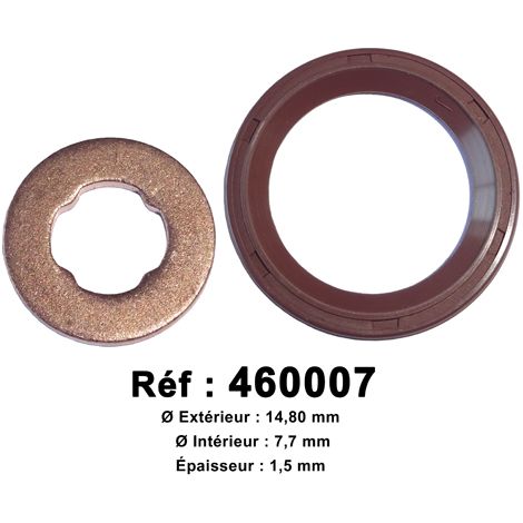 Kit de joints, injecteur compatible Alfa-Romeo, Fiat, Ford,