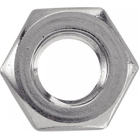10 Ecrous Bas Hexagonaux M33 mm - DIN 439 - Inox A4 - D-Work