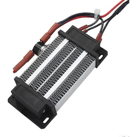 Chauffage soufflant électrique, élément chauffant PTC, 220 V 300 W, longue durée de vie, résistant à l'humidité, convient au chauffage d'équipements. (1/5)