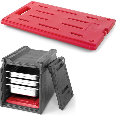 Inserto riscaldante per contenitori termici, contenitori isolati termicamente GN1/1 - Hendi 707845 (1/5)