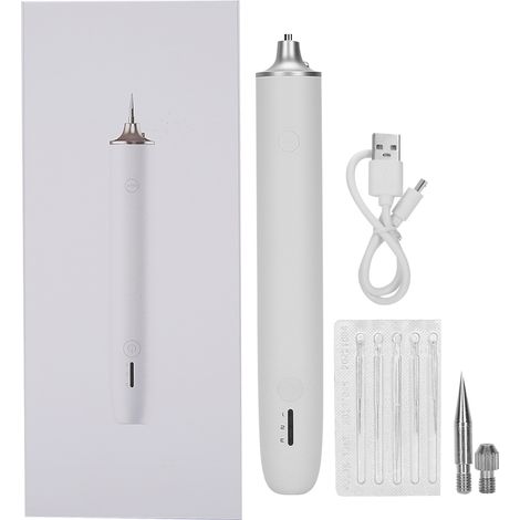 Stylo Éliminateur de Grains de Beauté USB Réglable, Lampe incluse pour Taches de Rousseur (1/5)