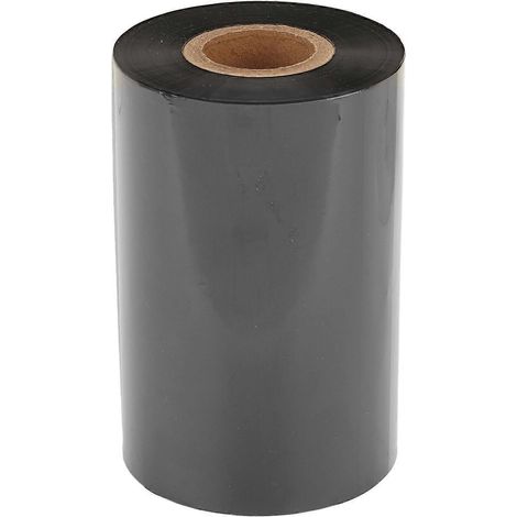 Ruban de transfert thermique, résistant aux hautes températures, pour imprimantes portables, compatible TSC, 100 mm x 300 m (1/4)