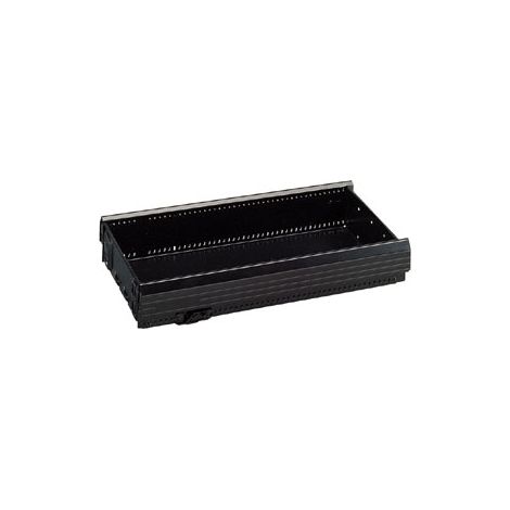 Tiroir en acier pour bureau 292x530 mm - Matériau : Acier - Largeur d'encastrement : 292 mm - Dimensions intérieures (L x l) : 227 x 490 mm - HETTICH
