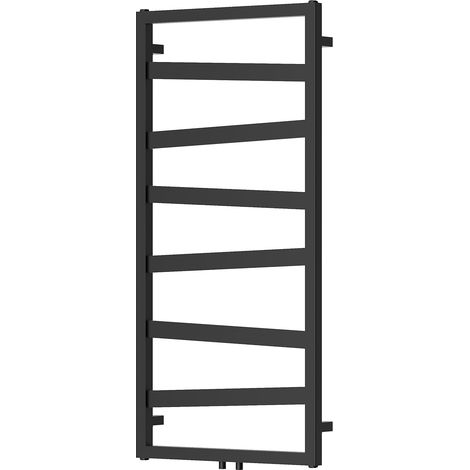 Mexen Zoom radiatore da bagno decorativo 1100 x 530 mm, 376 W, nero - W130-1100-530-00-70 (1/3)