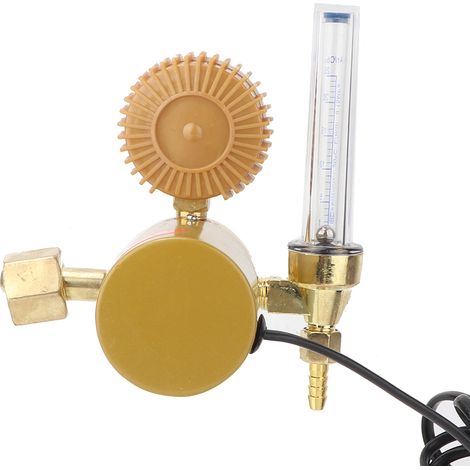 Détendeur CO2 réducteur de pression dioxyde de carbone manomètre chauffé (1/5)