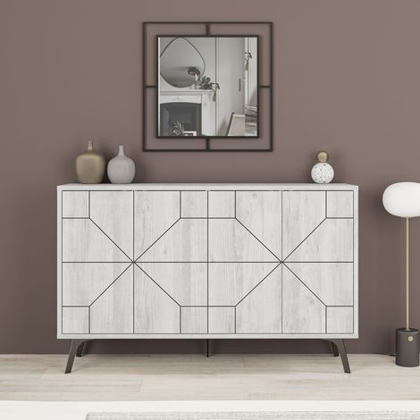 Dune Console Sideboard Display Unit Ancient White (1/5)