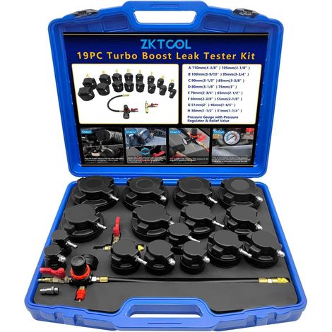 19pcs Turbo System Pressure Leakage Tester with Gauge (1/5)