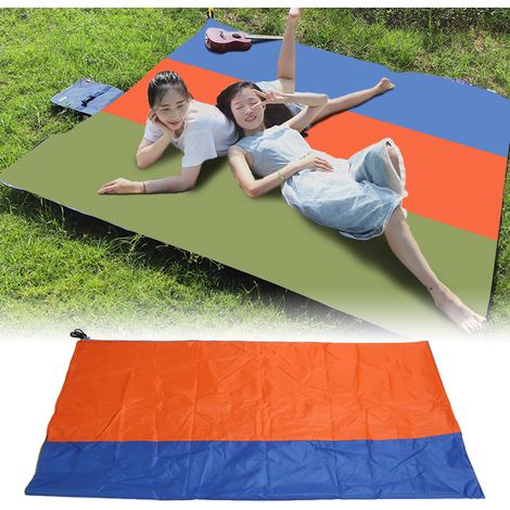 Toile pare-soleil isolante et thermique multifonctionnelle, couverture de plage/camping imperméable et résistante au sable, pare-soleil de terrasse anti-UV, trois couleurs (1/5)