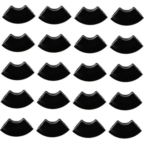 Artibetter Lot de 20 protège-pieds de table en plastique en forme (1/5)