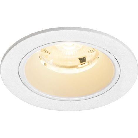 Spot encastré NUMINOS® S intérieur 3000 K 20° IP20 rond blanc - SLV - 1009461