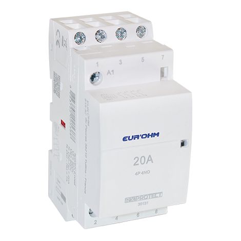 Contacteur 4P 20A 4NO - EUROHM - 30131