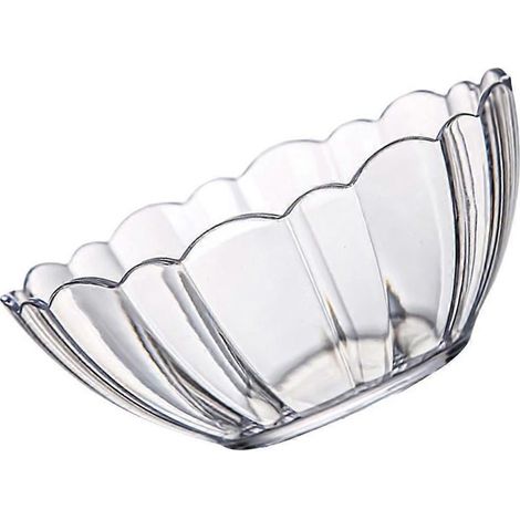 Récipient en acrylique multi-usages, idéal pour les salades et les desserts. (1/5)