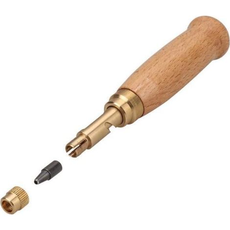 Gabarit De Découpe,Ceintures automatiques poinçon remplaçable longue muette rotative poinçonnage perforateurs cuir artisanat outils (1/4)