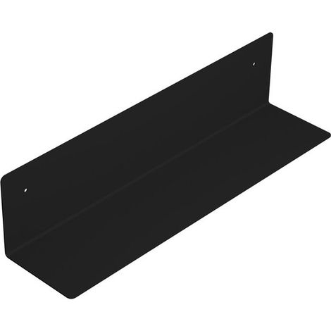 Etagère 398x95x95mm, noir mat (1/3)