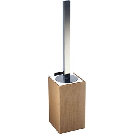 MANILLONS TORRENT 01907025 NATURA Escobillero De Pared Cromo/Natural - ref: 01907025 (1/2)