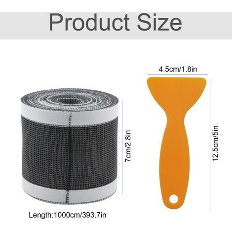 Protector de desagüe - Adhesivos atrapacabellos, filtro rectangular de 7,1 cm para lavabo de baño, cubierta atrapacabellos para bañera y ducha, 1 unidad (1/3)