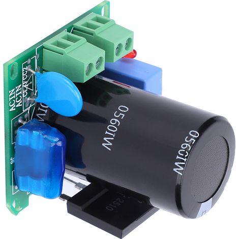 Module redresseur à condensateur 5 A 470 µF, entrée 220 V CA, sortie 0-300 V CC, protections multiples (1/5)
