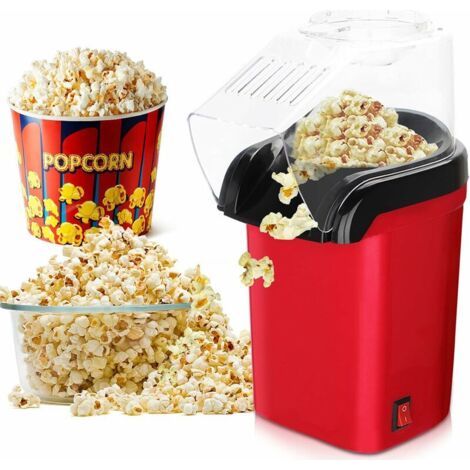 Machine à Pop Corn à Air Chaud Pour la Préparation de Grains de Maïs, 3 Minutes Pop Corn, Sans Graisse et Sain Pour la Maison, Ensoleillé (1/5)