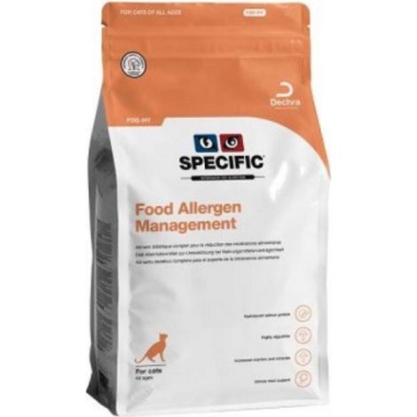 SPECIFIC Pienso para Gatos FOOD ALLERGY MANAGEMENT FDD-HY, 400 gr