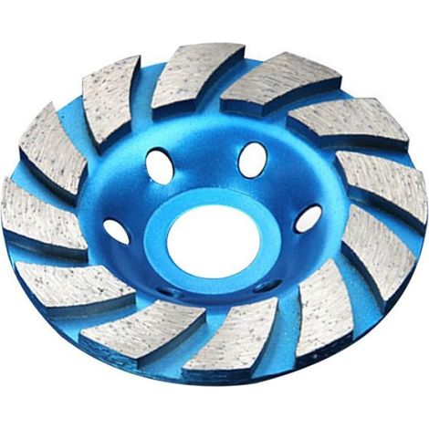 Tbest Disque de meulage diamanté Disque de Meulage Turbo Diamant, Roue de Rapide Résistante à L'usure pour bricolage poncage (1/4)