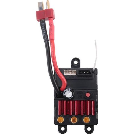 Contrôleur de vitesse électronique (ESC) sans balais pour voitures RC sans balais SCY 16101. 16102. 16103 et 16201 Pro 1/16. Améliorations pour voitures RC sans balais. (1/5)