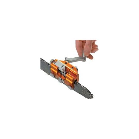 Kettensägen-Schärfvorrichtung, Zahnschärfer, Kettensägen-Schärfset, Kettensägen-Schärfset aus Aluminiumlegierung - Crezuo (1/4)