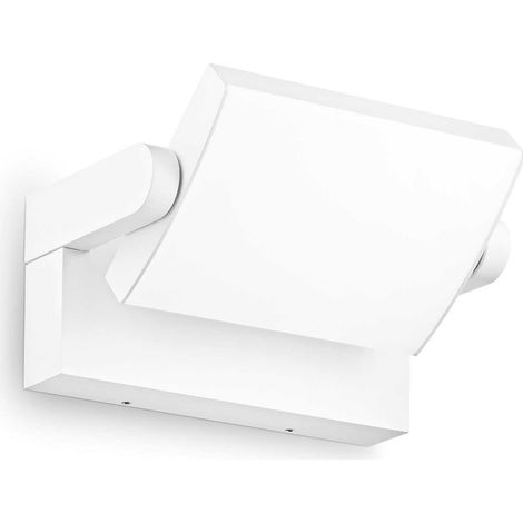 Ideal Lux SWIPE Applique d'extérieur à LED blanche, 3000K, IP54