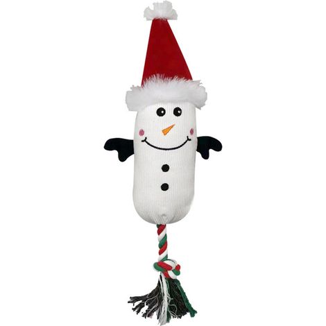 Jouet Rongeur En Peluche - Design Animé Noël Père Noël - Pour Chien Et Chat - 1 Pièce (1/5)