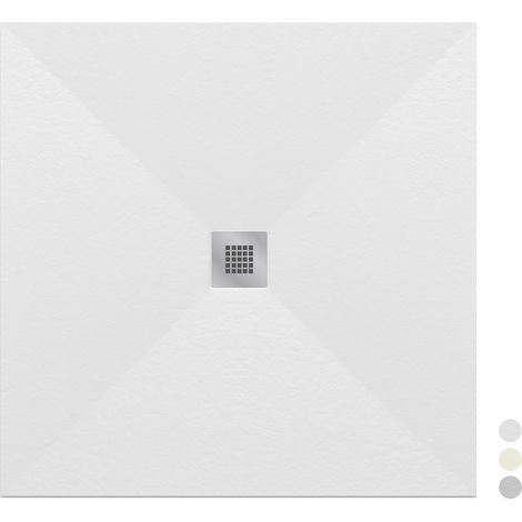 PIATTO DOCCIA LINEA BLISS QUADRO- Grigio chiaro 7035 - cm 70x70- LINPH- pezzi 1