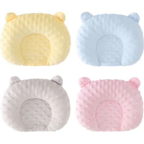 Oreiller de positionnement pour bébé, oreiller apaisant pour nouveau-né, correction du sommeil, prévention des déformations de la tête, oreiller pour bébé (1/2)