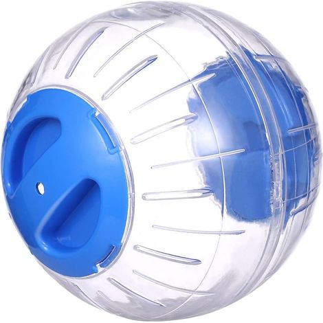 Transparent Mignon Animal Hamster Exercice Ball Mini Trot Jouets En Plastique (Bleu) (1/5)