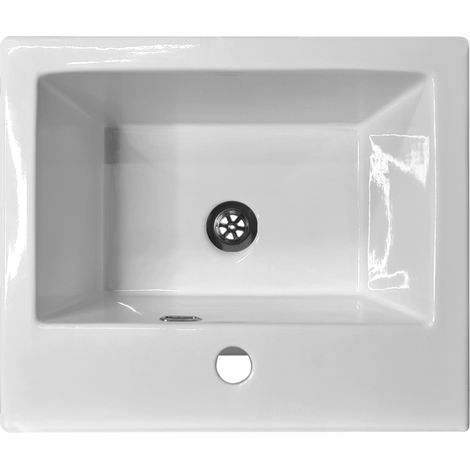 Vasca Lavatoio Lavabo 50x40 Profondità 40 cm GANGE (1/5)