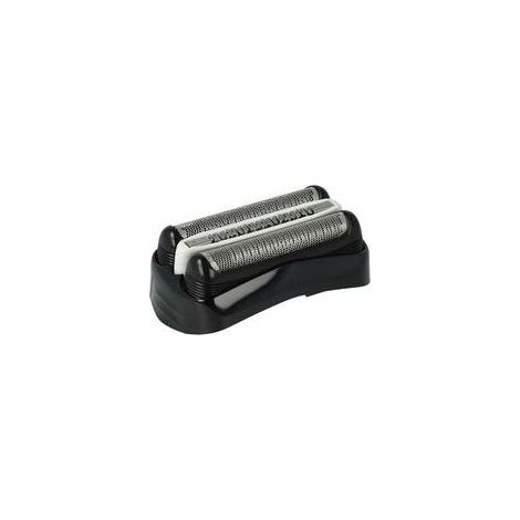 Ersatzscherköpfe für Braun CruZer Clean 5 und 6 Elektrorasierer – Kassettentyp, schwarz (1/5)
