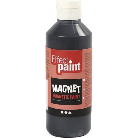 Peinture magnétique pour créer n'importe quelle surface aimantée - peut être également appliquée sur un mur. réf 34920